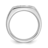 Load image into Gallery viewer, 14K White Gold 5-Stone 1 carat Round Diamond Complete Channel Band
