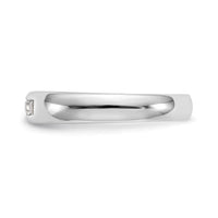 Load image into Gallery viewer, 14K White Gold 5-Stone 1/5 carat Round Diamond Complete Channel Band
