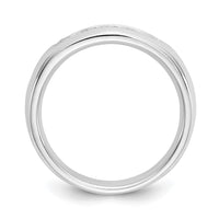 Load image into Gallery viewer, 14K White Gold 5-Stone 3/8 carat Round Diamond Complete Channel Band
