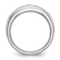 Load image into Gallery viewer, 14K White Gold 5-Stone 1 carat Round Diamond Complete Channel Band
