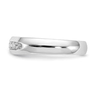 Load image into Gallery viewer, 14K White Gold 5-Stone 1/3 carat Round Diamond Complete Channel Band
