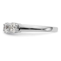 Load image into Gallery viewer, 14K White Gold 5-Stone Shared Prong 1.3 carat Complete Round Diamond Band
