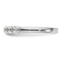Load image into Gallery viewer, 14K White Gold 5-Stone Shared Prong 1/2 carat Complete Round Diamond Band
