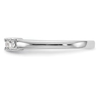Load image into Gallery viewer, 14K White Gold 5-Stone Shared Prong 1/3 carat Complete Princess Diamond Band
