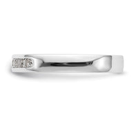 Load image into Gallery viewer, Platinum 7-Stone 1/4 carat Round Diamond Complete Channel Band
