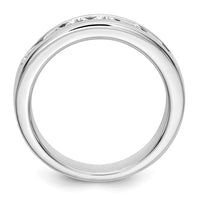 Load image into Gallery viewer, Platinum 7-Stone 1 carat Round Diamond Complete Channel Band
