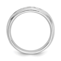 Load image into Gallery viewer, 14K White Gold 7-Stone 1/3 carat Round Diamond Complete Channel Band
