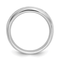 Load image into Gallery viewer, 14K White Gold 7-Stone 3/4 carat Round Diamond Complete Channel Band
