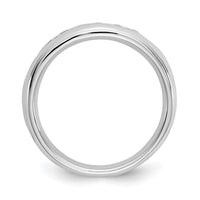 Load image into Gallery viewer, 14K White Gold 7-Stone 1/3 carat Round Diamond Complete Channel Band
