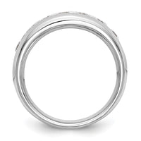 Load image into Gallery viewer, 14K White Gold 7-Stone 1 carat Round Diamond Complete Channel Band
