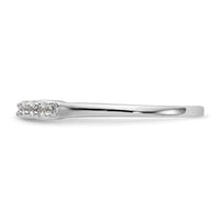 Load image into Gallery viewer, 14K White Gold 9-Stone Shared Prong 1/3 carat Complete Round Diamond Band

