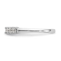 Load image into Gallery viewer, 14K White Gold 9-Stone Shared Prong 1/2 carat Complete Round Diamond Band
