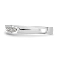 Load image into Gallery viewer, Platinum 9-Stone 1/4 carat Round Diamond Complete Channel Band
