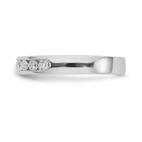 Load image into Gallery viewer, Platinum 9-Stone 1/2 carat Round Diamond Complete Channel Band
