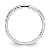 Load image into Gallery viewer, 14K White Gold 9-Stone 1/8 carat Round Diamond Complete Channel Band
