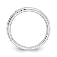 Load image into Gallery viewer, 14K White Gold 9-Stone 3/8 carat Round Diamond Complete Channel Band
