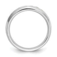 Load image into Gallery viewer, 14K White Gold 9-Stone 5/8 carat Round Diamond Complete Channel Band
