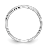 Load image into Gallery viewer, 14K White Gold 9-Stone 1/8 carat Round Diamond Complete Channel Band
