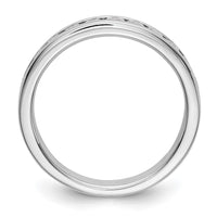 Load image into Gallery viewer, Platinum 11-Stone 1/2 carat Round Diamond Complete Channel Band
