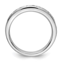 Load image into Gallery viewer, Platinum 11-Stone 1/5 carat Round Diamond Complete Channel Band
