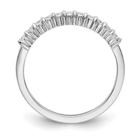 Load image into Gallery viewer, Platinum 11-Stone 1/5 carat Round Diamond Complete Wedding Band
