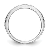 Load image into Gallery viewer, 14K White Gold 1/4 carat Diamond Complete Wedding Band
