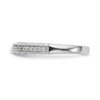 Load image into Gallery viewer, 14K White Gold 1/4 carat Diamond Complete Wedding Band
