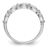 Load image into Gallery viewer, 14K White Gold 1/6 carat Diamond Complete Wedding Band
