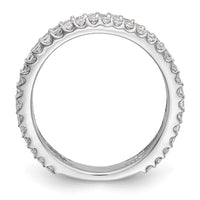 Load image into Gallery viewer, 14K White Gold 1.5 carat Baguette/Round Diamond Complete Band
