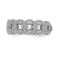 Load image into Gallery viewer, 14K White Gold 1/2 carat Complete Diamond Band
