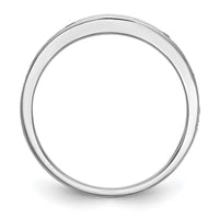 Load image into Gallery viewer, 14k White Gold Blue Sapphire Complete Channel Band
