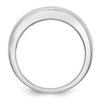 Load image into Gallery viewer, 14K White Gold 5-Stone 1/2 carat Diamond Complete Men&#39;s Channel Band
