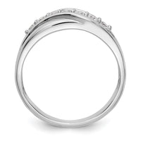 Load image into Gallery viewer, 14K White Gold 7-Stone 1/2 carat Diamond Complete Men&#39;s Band

