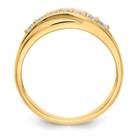 Load image into Gallery viewer, 14K Yellow Gold Diamond Men&#39;s Band (SI1-SI2)
