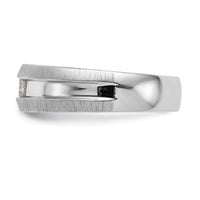 Load image into Gallery viewer, 14K White Gold 1/3 carat Diamond Complete Men&#39;s Channel Band
