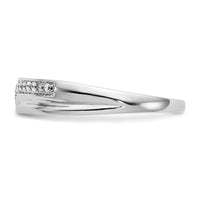 Load image into Gallery viewer, 14K White Gold 1/10 carat Diamond Complete Men&#39;s Band
