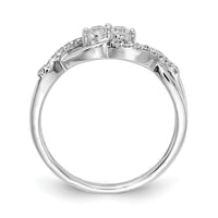 Load image into Gallery viewer, 14k White Gold Diamond Fancy Ring
