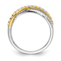 Load image into Gallery viewer, 14k Two-tone Diamond Fancy Ring
