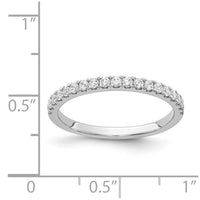 Load image into Gallery viewer, 14k White Gold Diamond Band
