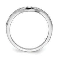 Load image into Gallery viewer, 14k White Gold Diamond Ring Guard
