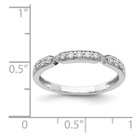 Load image into Gallery viewer, 14k White Gold Diamond Band
