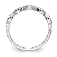 Load image into Gallery viewer, 14k White Gold Fancy Diamond Band
