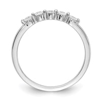 Load image into Gallery viewer, 14k White Gold 5-stone Diamond Ring
