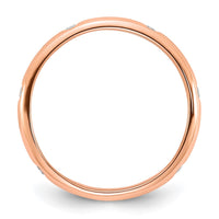 Load image into Gallery viewer, 14k Rose Gold 6-stone Diamond Band
