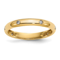 Load image into Gallery viewer, 14k 6-stone Diamond Band
