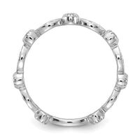 Load image into Gallery viewer, 14k White Gold Diamond Fancy Band
