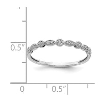 Load image into Gallery viewer, 14k White Gold Diamond Fancy Band
