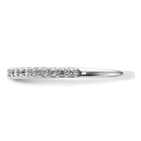 Load image into Gallery viewer, 14k White Gold Polished Diamond Band
