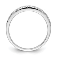 Load image into Gallery viewer, 14k White Gold Diamond Beaded Edge Band
