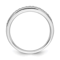Load image into Gallery viewer, 14k White Gold 2-row Diamond Band
